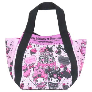 cinemacollection マイメロディ クロミ ランチバッグ MU50thランチ バルーンランチバッグ 4917ケーキ サンリオ ヤスダ通商 ミニトート お弁当かばん キャラクター グッズ 食器・キッチン用品