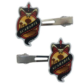 【土日限定！25％OFFクーポン！】cinemacollection ツイステッドワンダーランド 前髪クリップ スカラビア ヘアアクセ ディズニー スモールプラネット ヘアクリップ2個セット キャラクター グッズ シネマコレクション フ