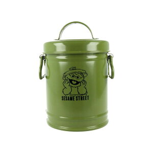 【10%OFFクーポン配布中!10/27(月)9:59まで】cinemacollection セサミストリート 卓上収納 ダストボックス型ペンスタンド グリーン サンスター文具 ペン立て ブラシ立て キャラクター グッズ ファ