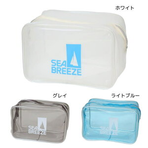 cinemacollection シーブリーズ コスメポーチ マチ付ポーチ SEA BREEZE フレンズヒル FRIENDSHILL 化粧ポーチ 小物入れ ビニール グッズ メイクアップ