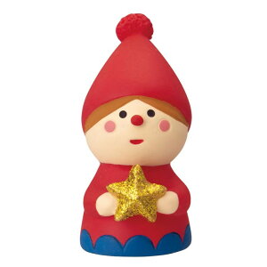 cinemacollection concombre クリスマス 星に願いを マスコット トムテ 赤 デコレ プレゼント インテリア かわいい グッズ 寝具・インテリア雑貨