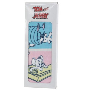 cinemacollection トムとジェリー タオルギフト ボックス入り フェイスタオル WB-0005 ファニーパステル ワーナーブラザース 丸眞 お返し 内祝い 贈答品 抗菌防臭 キャラクター グッズ シネマコレ