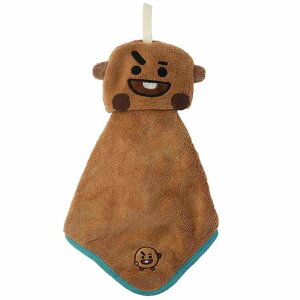 cinemacollection BT21 吊り下げマスコットタオル マイクロ ループタオル SHOOKY LINE FRIENDS 丸眞 お手拭きタオル キャラクター シネマコレクション バス・トイレ・掃除洗濯