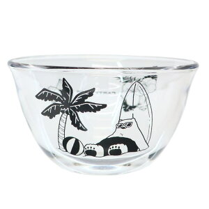 cinemacollection 小鉢 ガラスそうめんおちょこ REST PARTY BEAR サンアート かわいい 食器 グッズ 食器・キッチン用品