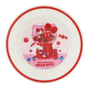 cinemacollection ハローキティ 中皿 プレート ラウンド 50th サンリオ 金正陶器 プレゼント 食器 キャラクター グッズ 食器・キッチン用品