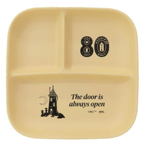 cinemacollection ムーミン 中皿 スクエアワンプレートL 80周年アート 北欧 マリモクラフト 食器 キャラクター グッズ 食器・キッチン用品