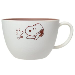 【10%OFFクーポン配布中!10/27(月)9:59まで】cinemacollection スヌーピー マグカップ 木目調スープマグ リラックスタイム ピーナッツ マリモクラフト スープカップ プラスチック 食器 キャラクタ