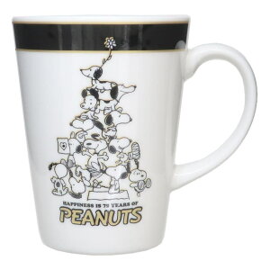 cinemacollection スヌーピー マグカップ 記念マグカップ SNピラミッド ピーナッツ75th ピーナッツ 金正陶器 食器 かわいい キャラクター グッズ 食器・キッチン用品