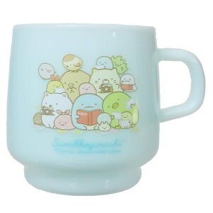 cinemacollection すみっコぐらし プラコップ ミルキープラカップ みんなあつまるんです サンエックス ティーズファクトリー スタッキング 子ども キッズ キャラクター グッズ 食器・キッチン用