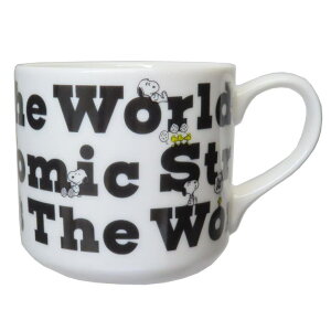 cinemacollection スヌーピー マグカップ 磁器製マグ レターズ ピーナッツ 金正陶器 日本製食器 キャラクター グッズ 食器・キッチン用品