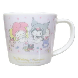 cinemacollection マイメロディ&クロミ マグカップ 磁器製マグ マイメロディ50th&クロミ20th パープル サンリオ 金正陶器 プレゼント ギフト 食器 キャラクター グッズ 食器・キッチン用品