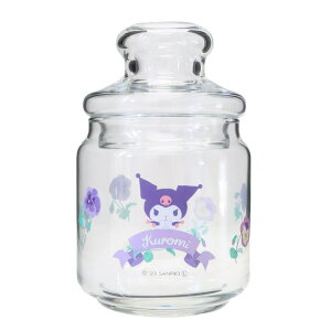 cinemacollection クロミ 保存容器 ガラスキャニスター サンリオ サンアート ガラス瓶 小物入れ 小瓶 キャラクター グッズ 食器・キッチン用品