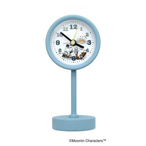 cinemacollection ムーミン 置き時計 スタンドクロック LBL 北欧 フィールドワーク プレゼント かわいい アラーム付き キャラクター グッズ 寝具・インテリア雑貨