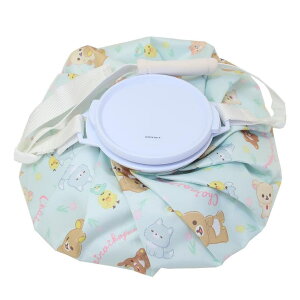 cinemacollection リラックマ アイスバッグ ショルダー付き 氷のう お花畑でリラックス サンエックス 丸眞 熱中症対策 アイシング スポーツ キャラクター グッズ スポーツ