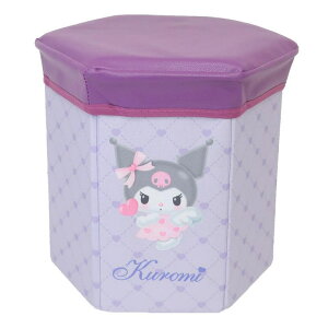 cinemacollection クロミ 収納ボックス 折りたたみ収納スツール サンリオ アイプランニング おもちゃ箱 ストレージボックス 収納ケース キャラクター グッズ 収納・家具