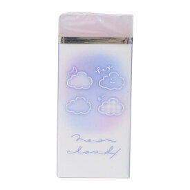 【10％OFFクーポン！11/11 (火)1:59まで】cinemacollection チルクラウド 消しゴム ずーっとケシゴム NEON CLOUD 新入学 カミオジャパン 新学期準備文具 小学生 中学生 かわいい グッズ 文房具