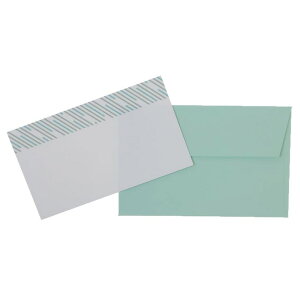 cinemacollection グリーティングカード ミニカードセット 木賊縞 Green Flash メッセージカード ミニカード&ミニ封筒 グッズ 文房具