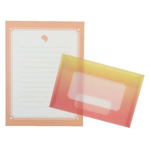 cinemacollection 手紙セット レターセット 鯛 Green Flash 便箋&封筒 おしゃれ グッズ 文房具