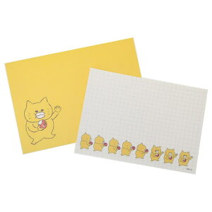 cinemacollection ノラネコぐんだん レターセット 手紙セット アクティブコーポレーション 便箋&封筒 絵本キャラクター グッズ 文房具