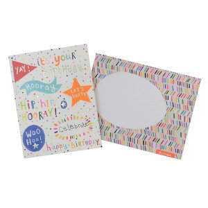 cinemacollection Paper salad グリーティングカード バースデーカード レッツパーティー APJ 誕生日 メッセージカード 封筒付き グッズ 文房具