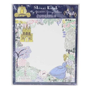cinemacollection Shinzi Katoh シンジ カトウ 付せん 付箋 グリム童話 シンデレラ 木野瀬印刷 新学期準備文具 かわいい グッズ 文房具