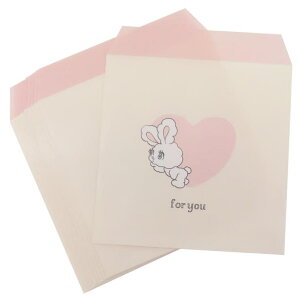 cinemacollection foxy illustrations 封筒 平袋 For you クリエイターズサーカス フロンティア おすそ分け袋 ラッピング グッズ 文房具