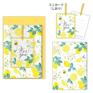 cinemacollection Merrily メリリー グリーティングカード 多目的 ブックカバー付きMRイエロー 日本ホールマーク お礼 お祝い メッセージカード グッズ 文房具