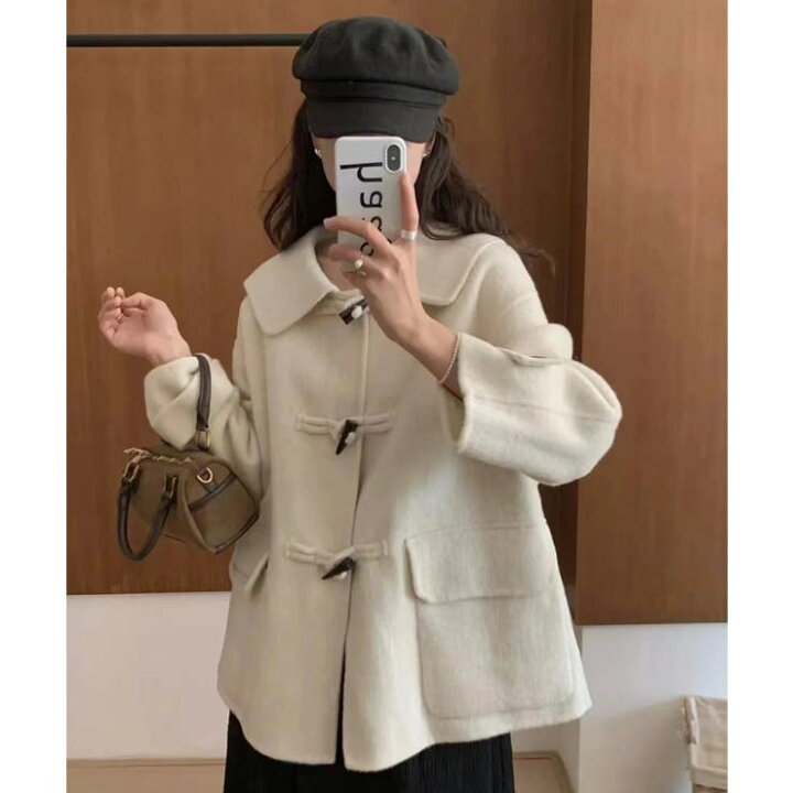 楽天市場】【1/29 1:59まで 10%OFFクーポン】ウールショートコート【AW  