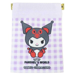 cinemacollection パンシェルxサンリオキャラクターズ ミニポーチ バネ口金ポーチ パンシェルxクロミ サンリオ マリモクラフト 小物入れ キャラクター グッズ バッグ・鞄
