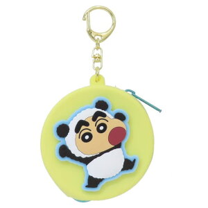 cinemacollection クレヨンしんちゃん ミニポーチ プックリシリコンミニポーチ2 着ぐるみパンダ ユニック 小物入れ アニメキャラクター グッズ バッグ・鞄