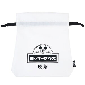 cinemacollection ミッキーマウス 巾着袋 きんちゃくポーチ ミッキー喫茶 ディズニー マリモクラフト 小物入れ かわいい キャラクター グッズ ファッション雑貨