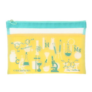 cinemacollection STUDY HOLIC トラベルポーチ メッシュA5ポーチ 化学 Green Flash 収納ケース 小物入れ メッシュポーチ マルチポーチ おもしろ雑貨 グッズ ファッション雑貨