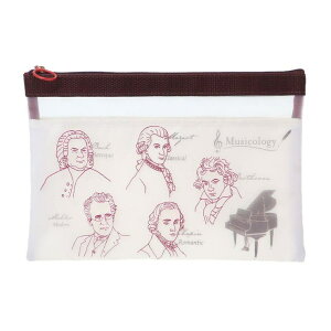 cinemacollection STUDY HOLIC トラベルポーチ メッシュA5ポーチ 音楽学 Green Flash 収納ケース 小物入れ メッシュポーチ マルチポーチ おもしろ雑貨 グッズ ファッション雑貨