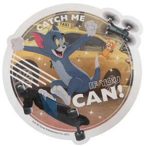 cinemacollection トムとジェリー ダイカット ステッカー ビッグ シール 実写版C ワーナーブラザーズ インロック コレクション雑貨 キャラクター グッズ シネマコレクション 文房具