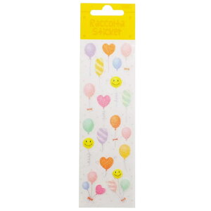 cinemacollection バルーン 風船 シールシート ラコルテステッカー RCM159 S&Cコーポレーション かわいい 手帳デコ ラッピング 雑貨 グッズ 通販 シネマコレクション 文房具