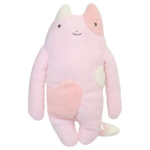 cinemacollection フモフモさん プラッシュドール ぬいぐるみ Mサイズ ハート3 みけも ピンク シナダグローバル 人形 マスコット キャラクター グッズ ファッション雑貨