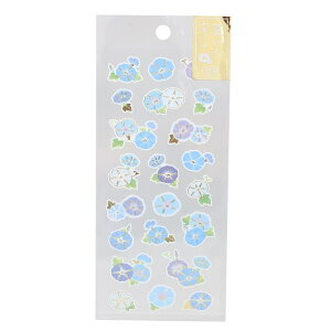 cinemacollection 相良奈穂 シールシート 夏いろ和風シール あさがお アクティブコーポレーション デコシール かわいい グッズ 文房具