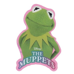 cinemacollection ザ マペッツ ダイカットシール キャラクターステッカー カーミット LPK ディズニー スモールプラネット ダイカットビニールステッカー デコシール 耐水性 キャラクター グッズ