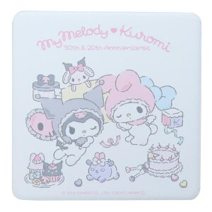 cinemacollection マイメロディ&クロミ テーブルウェア 角型陶製吸水コースター マイメロディ50th&クロミ20th サンリオ 金正陶器 プレゼント キャラクター グッズ 食器・キッチン用品
