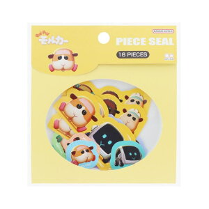 cinemacollection PUIPUIモルカー フレークシール ピースシール A サンスター文具 DECOシール デコレーション キャラクター グッズ 文房具