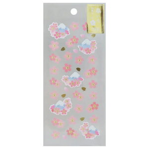 cinemacollection シールシート 春いろ和風シール 587h アクティブコーポレーション デコシール かわいい グッズ 文房具