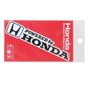 cinemacollection Honda四輪ロゴ ダイカットシール ビニールステッカー Powered by Honda 1983-1992 自動車 ゼネラルステッカー デコステッカー 耐水耐光 シンプル コレクション カスタム グッズ 文房具