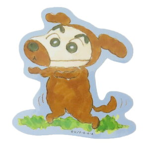 cinemacollection クレヨンしんちゃん ダイカットシール キャラクターステッカー わんちゃん スモールプラネット ダイカットビニールステッカー デコシール 耐水性 アニメキャラクター グッズ