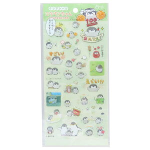 cinemacollection コウペンちゃん シールシート クリアシール 19まんてん! LINE FRIENDS エンスカイ デコシール キャラクター グッズ 文房具