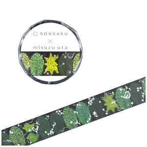 cinemacollection ROKKAKU x misuzu uta ݂U }XLOe[v 15mm }Xe  t^o  q݂U 蒠fR fR[V ObY [