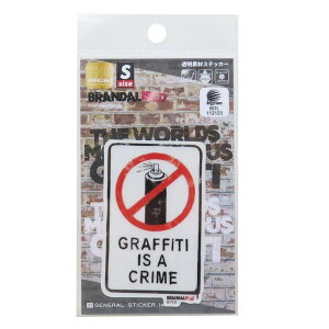 cinemacollection �o���N�V�[ BRANDALISED �_�C�J�b�g�V�[�� �����f�ރX�e�b�J�[ Graffiti is A Crime �[�l�����X�e�b�J�[ �f�R�X�e�b�J�[ �ϐ��ό� �O�b�Y