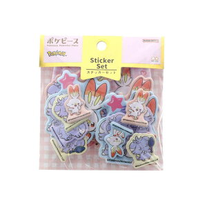 cinemacollection ポケットモンスター ダイカットステッカー ステッカーセット ポケピース ニャスパー&ヒバニー ポケモン サンスター文具 スマホデコ デコステッカー キャラクター グッズ 文房