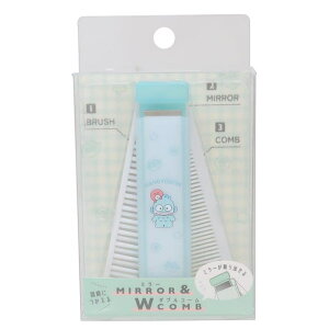 cinemacollection ハンギョドン ヘアブラシ 折りたたみブラシ&コーム サンリオ カミオジャパン プレゼント キャラクター グッズ ヘアケア