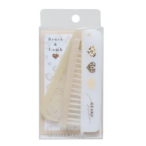 cinemacollection GYARUMEE ヘアブラシ 折りたたみブラシ&コーム LEOPA カミオジャパン 折りたたみくし かわいい グッズ ヘアケア