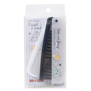 cinemacollection トムとジェリー ヘアブラシ 折りたたみブラシ&コーム Doodle Touch ワーナーブラザース カミオジャパン プレゼント かわいい 折りたたみくし キャラクター グッズ ヘアケア